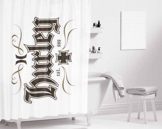 Hurley Bathroom Shower Curtain Fabric Waterproof | 66 X 72 Inch