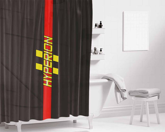 Hyperion Art Bathroom Shower Curtain Fabric Waterproof | 66 X 72 Inch
