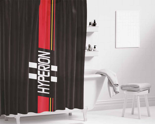 Hyperion Bathroom Shower Curtain Fabric Waterproof | 66 X 72 Inch