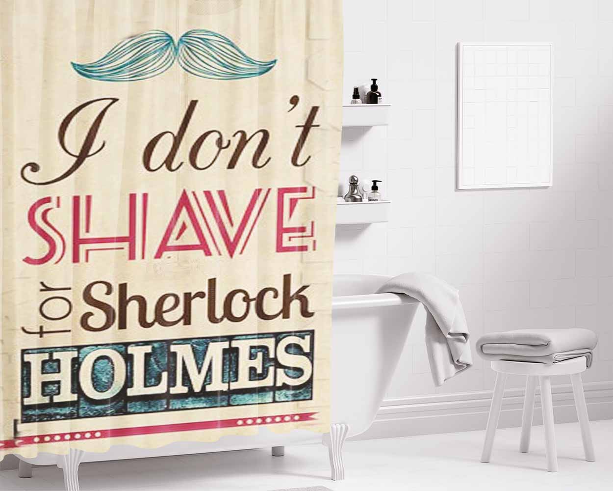 I Am The Rules Kobe Bryant Bathroom Shower Curtain Fabric Waterproof | 66 X 72 Inch