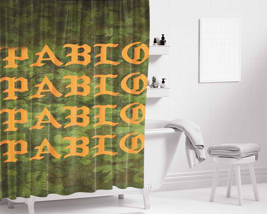 I Am Your Host, Your Ghost Host Bathroom Shower Curtain Fabric Waterproof | 66 X 72 Inch