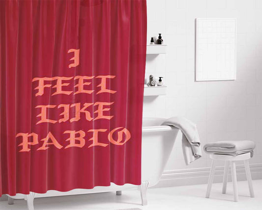 I Can'T Stop Falling In Love With You Bathroom Shower Curtain Fabric Waterproof | 66 X 72 Inch