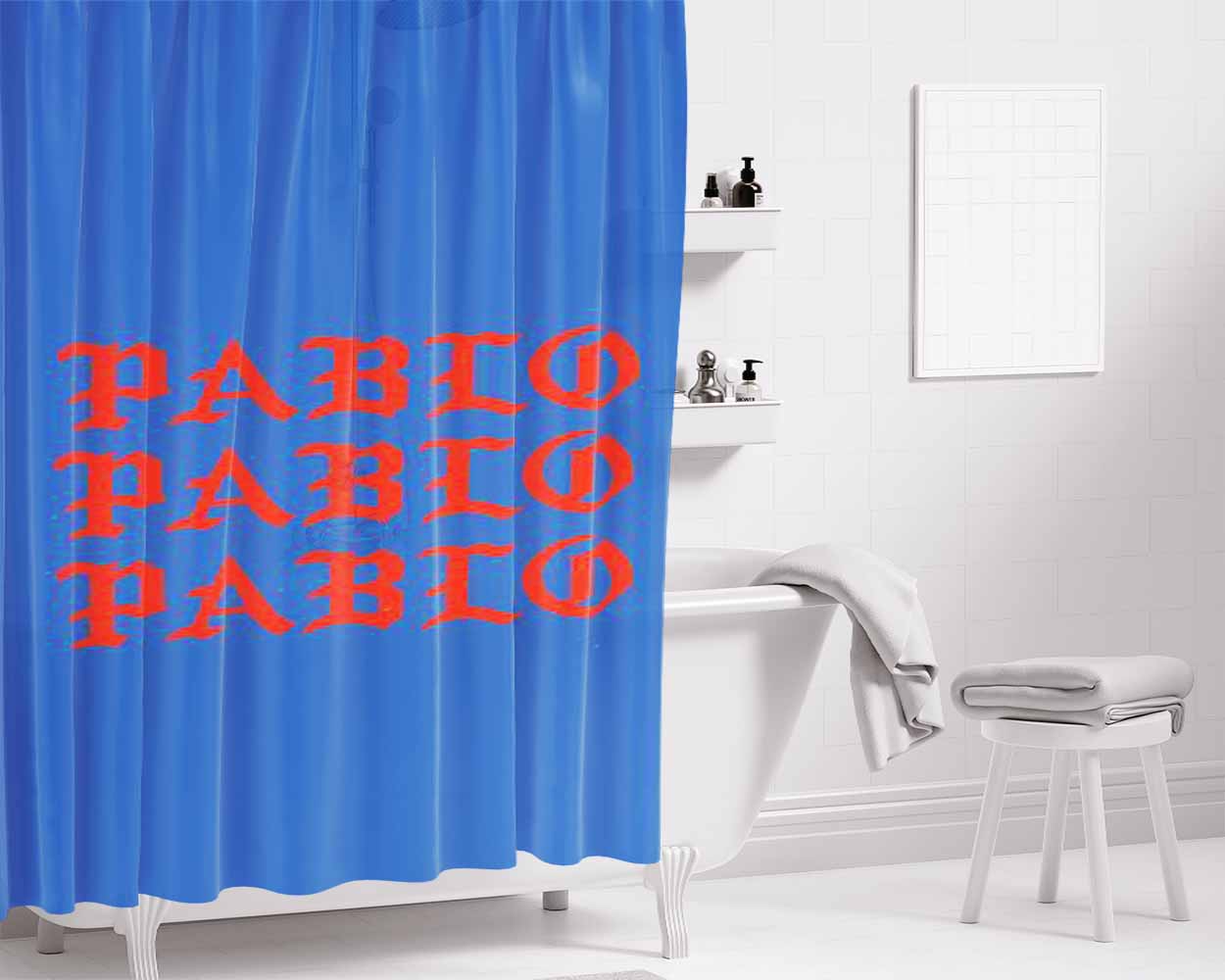 I Cant Eat Bathroom Shower Curtain Fabric Waterproof | 66 X 72 Inch