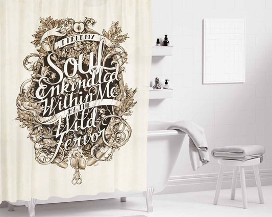 I Dont Shave Bathroom Shower Curtain Fabric Waterproof | 66 X 72 Inch