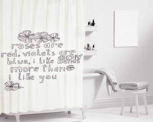 I Feel Like Pablo Bathroom Shower Curtain Fabric Waterproof | 66 X 72 Inch