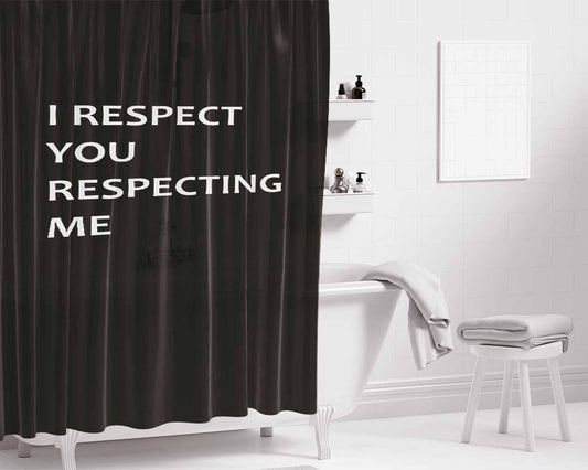 I Love My Husband Bathroom Shower Curtain Fabric Waterproof | 66 X 72 Inch