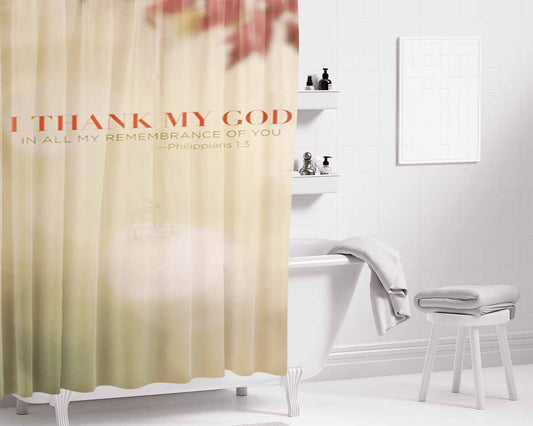 I Respect You Respecting Me Bathroom Shower Curtain Fabric Waterproof | 66 X 72 Inch