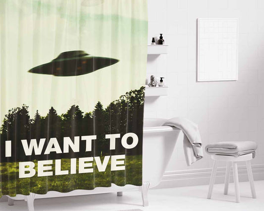 I See The Light Tangled Lantern Bathroom Shower Curtain Fabric Waterproof | 66 X 72 Inch