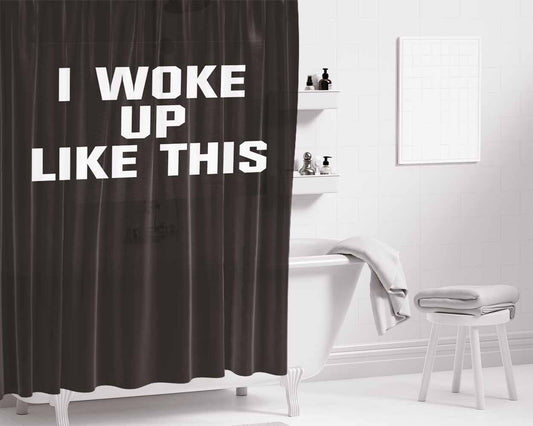 I Want To Believe Tardis Box Bathroom Shower Curtain Fabric Waterproof | 66 X 72 Inch