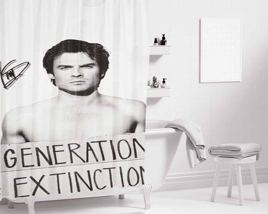 I Will Never Forget Bathroom Shower Curtain Fabric Waterproof | 66 X 72 Inch