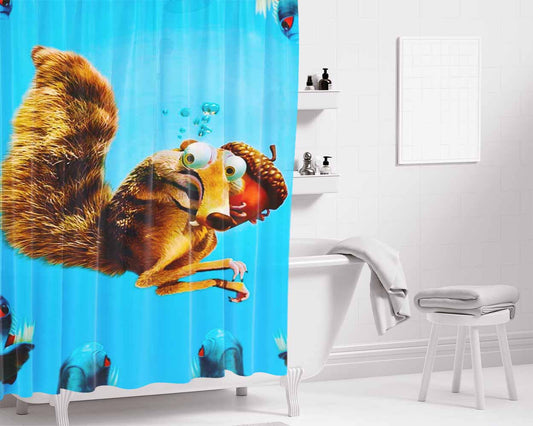Ian Somerhalder Leather Jacket 2 Bathroom Shower Curtain Fabric Waterproof | 66 X 72 Inch