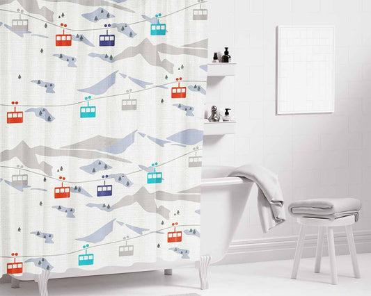 Ice Cold Nuka Cola Bathroom Shower Curtain Fabric Waterproof | 66 X 72 Inch