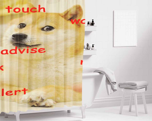 Ice Dragon Bathroom Shower Curtain Fabric Waterproof | 66 X 72 Inch