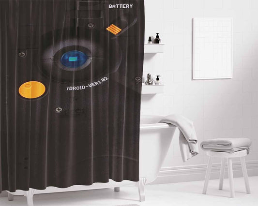 Ice King Cake Pattern Bathroom Shower Curtain Fabric Waterproof | 66 X 72 Inch