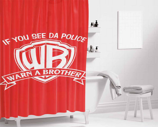 Iconic Campbells Condensed Tomato Soup Bathroom Shower Curtain Fabric Waterproof | 66 X 72 Inch