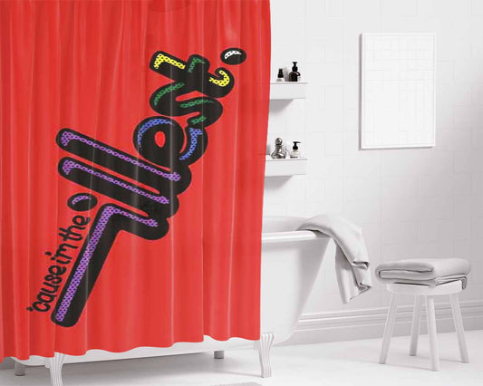 Ih International Harvester 2 Bathroom Shower Curtain Fabric Waterproof | 66 X 72 Inch