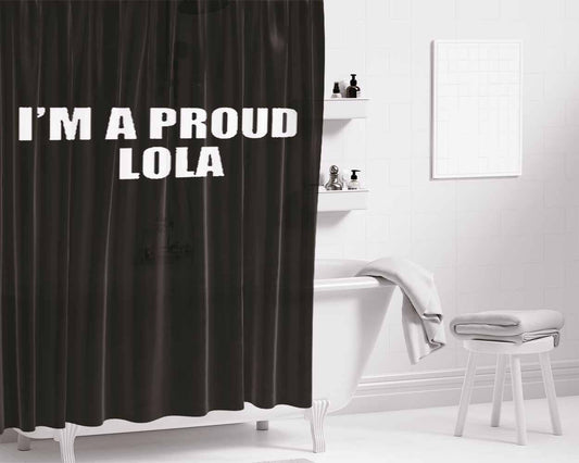 Illest Logo Bathroom Shower Curtain Fabric Waterproof | 66 X 72 Inch