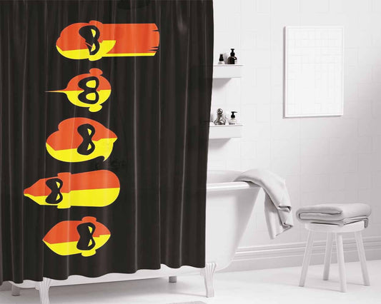 Incredible 2 Bathroom Shower Curtain Fabric Waterproof | 66 X 72 Inch