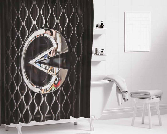 Infiniti 2 Bathroom Shower Curtain Fabric Waterproof | 66 X 72 Inch