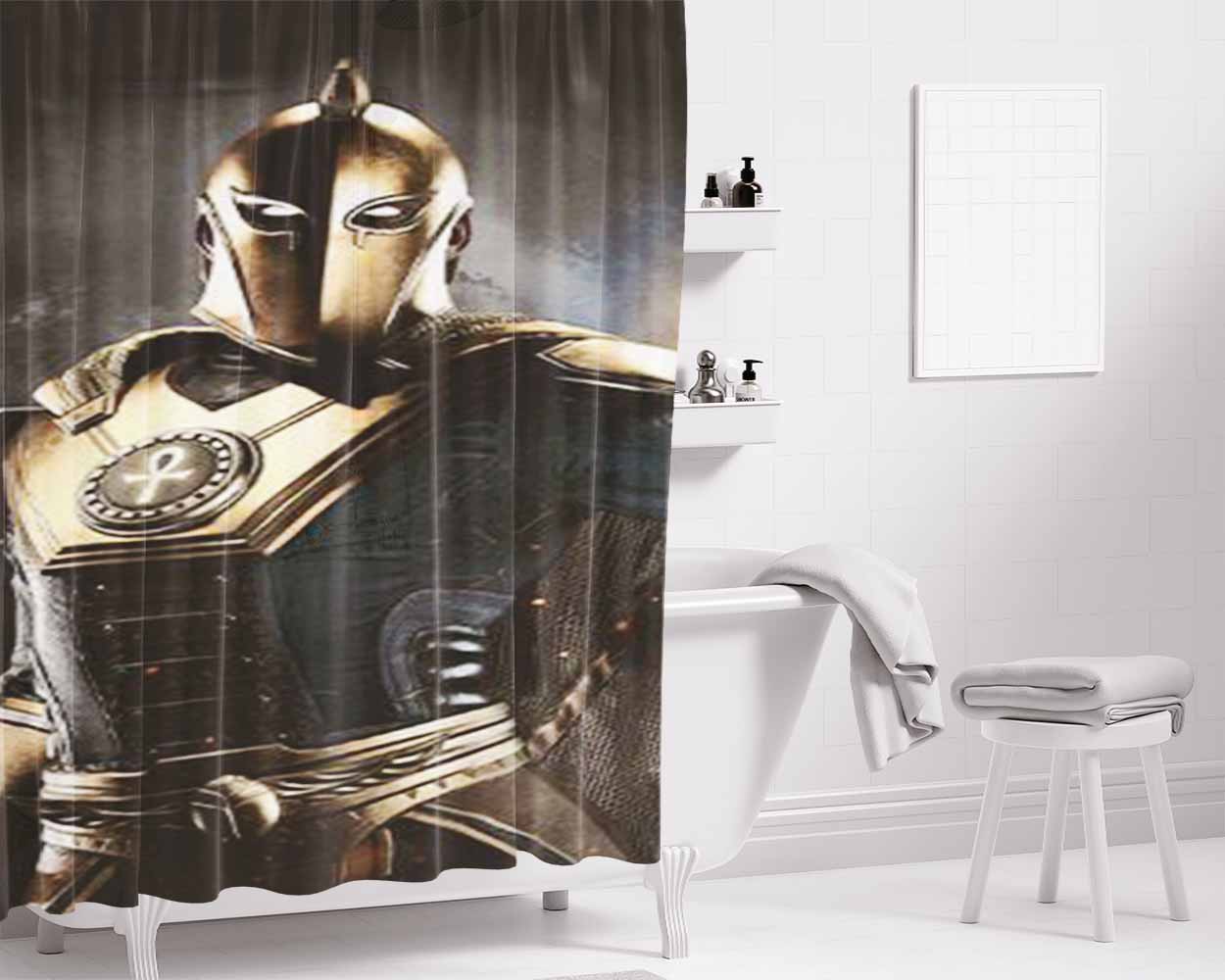 Injustice Doctor Fate Bathroom Shower Curtain Fabric Waterproof | 66 X 72 Inch