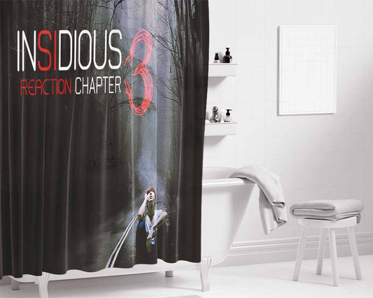 Insidious Chapter 3 Bathroom Shower Curtain Fabric Waterproof | 66 X 72 Inch
