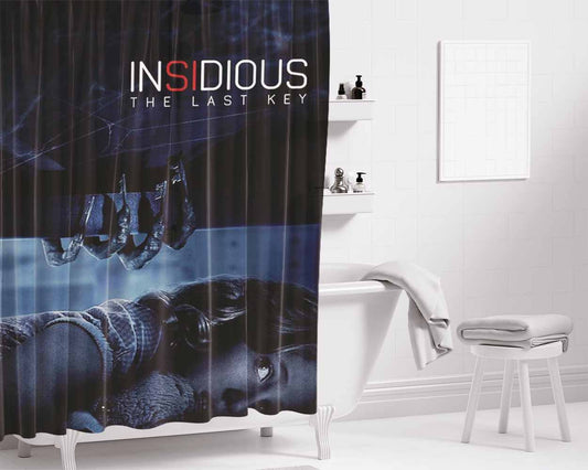 Insidious The Last Key With Character Bathroom Shower Curtain Fabric Waterproof | 66 X 72 Inch