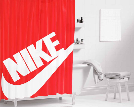Iphone Nike Bathroom Shower Curtain Fabric Waterproof | 66 X 72 Inch