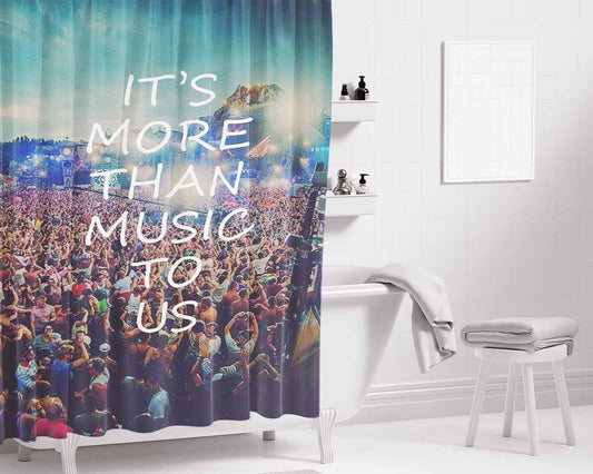 It'S Me Bitnes Bathroom Shower Curtain Fabric Waterproof | 66 X 72 Inch