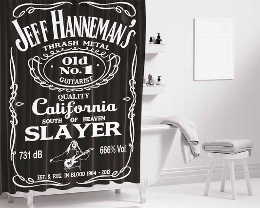 Jeff Hannemans Bathroom Shower Curtain Fabric Waterproof | 66 X 72 Inch