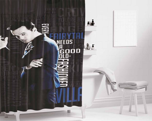 Jim Moriarty Bathroom Shower Curtain Fabric Waterproof | 66 X 72 Inch