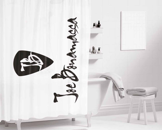 Joe Bonamassa Bathroom Shower Curtain Fabric Waterproof | 66 X 72 Inch