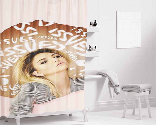Julia Michaels Issues Bathroom Shower Curtain Fabric Waterproof | 66 X 72 Inch