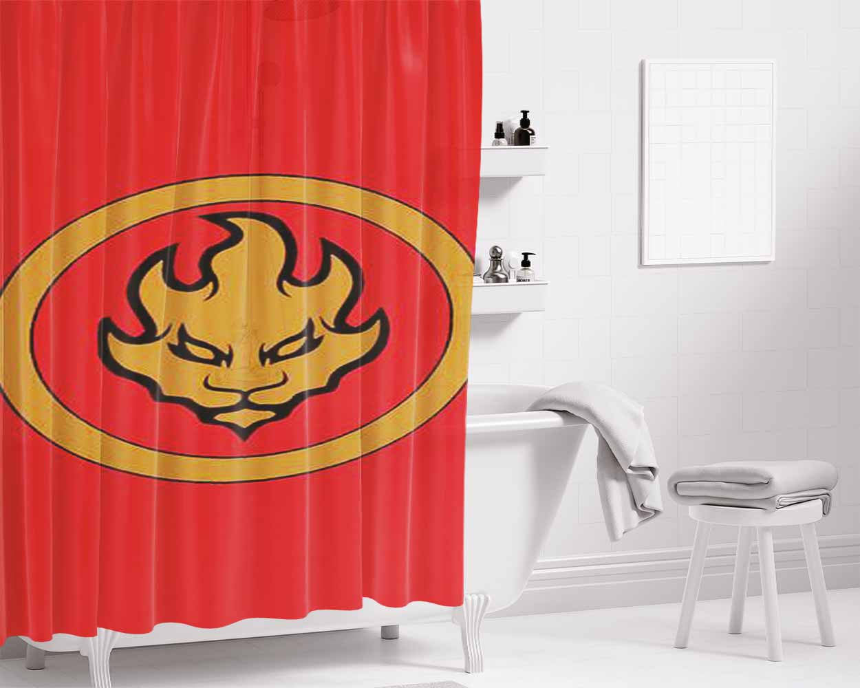 Kai Bathroom Shower Curtain Fabric Waterproof | 66 X 72 Inch