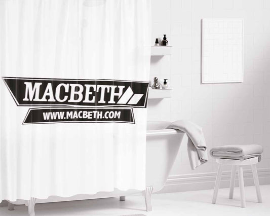 Macbeth Symbol Bathroom Shower Curtain Fabric Waterproof | 66 X 72 Inch