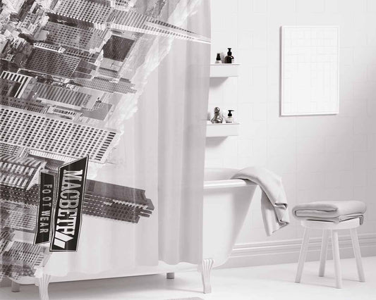 Macbeth Bathroom Shower Curtain Fabric Waterproof | 66 X 72 Inch