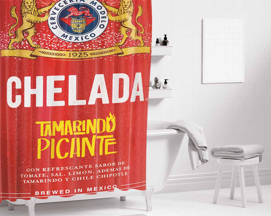 Modelo Especial Beer New Bathroom Shower Curtain Fabric Waterproof | 66 X 72 Inch