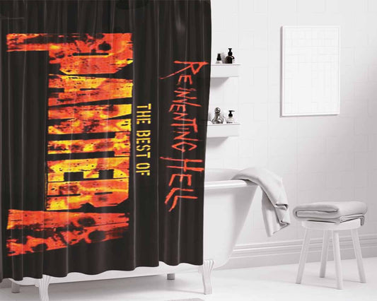 Pantera Reinventing Hell Bathroom Shower Curtain Fabric Waterproof | 66 X 72 Inch