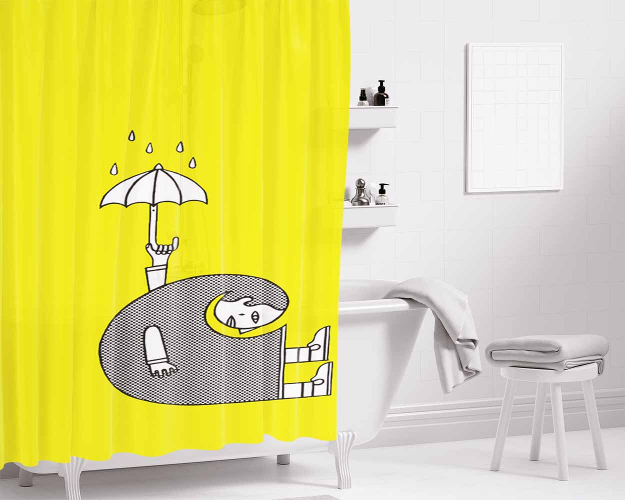 Peplow Carhartt Bathroom Shower Curtain Fabric Waterproof | 66 X 72 Inch