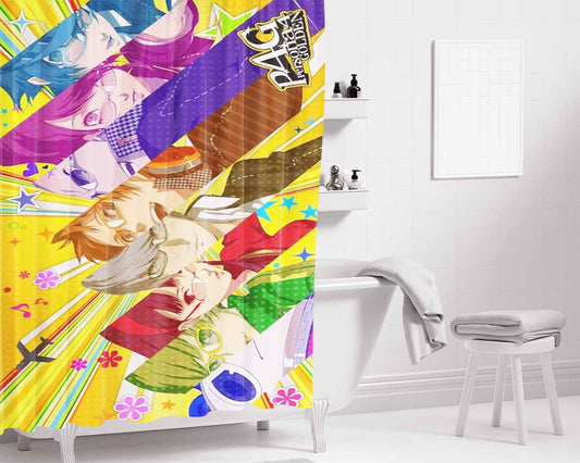 Persona Bathroom Shower Curtain Fabric Waterproof | 66 X 72 Inch