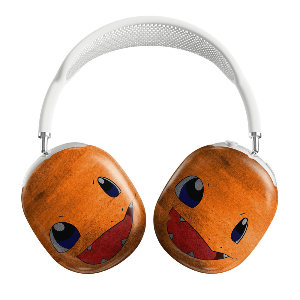 Anime Pokemon Minimalist Charmander Orange Airpods Max Tough Case