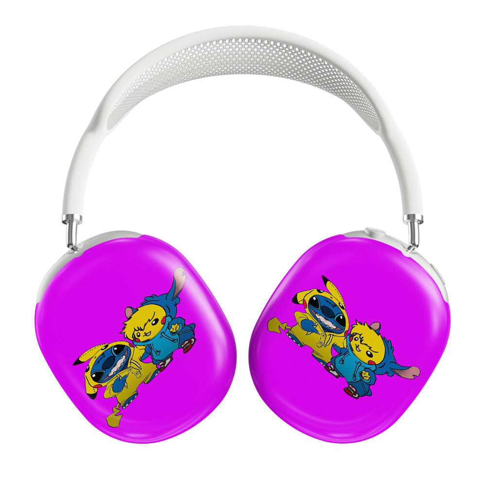Baby Pikachu And Baby Stitch Airpods Max Tough Case