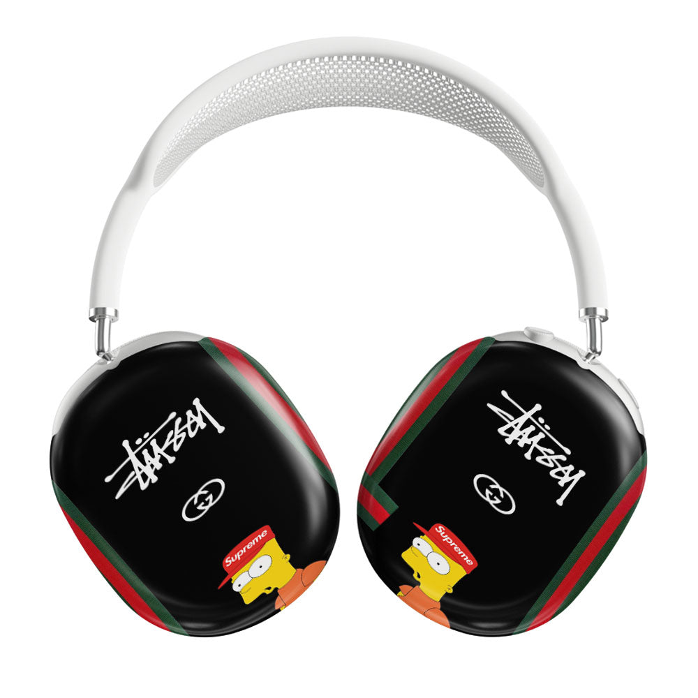 Bart Simpson Stassy Supreme Airpods Max Tough Case