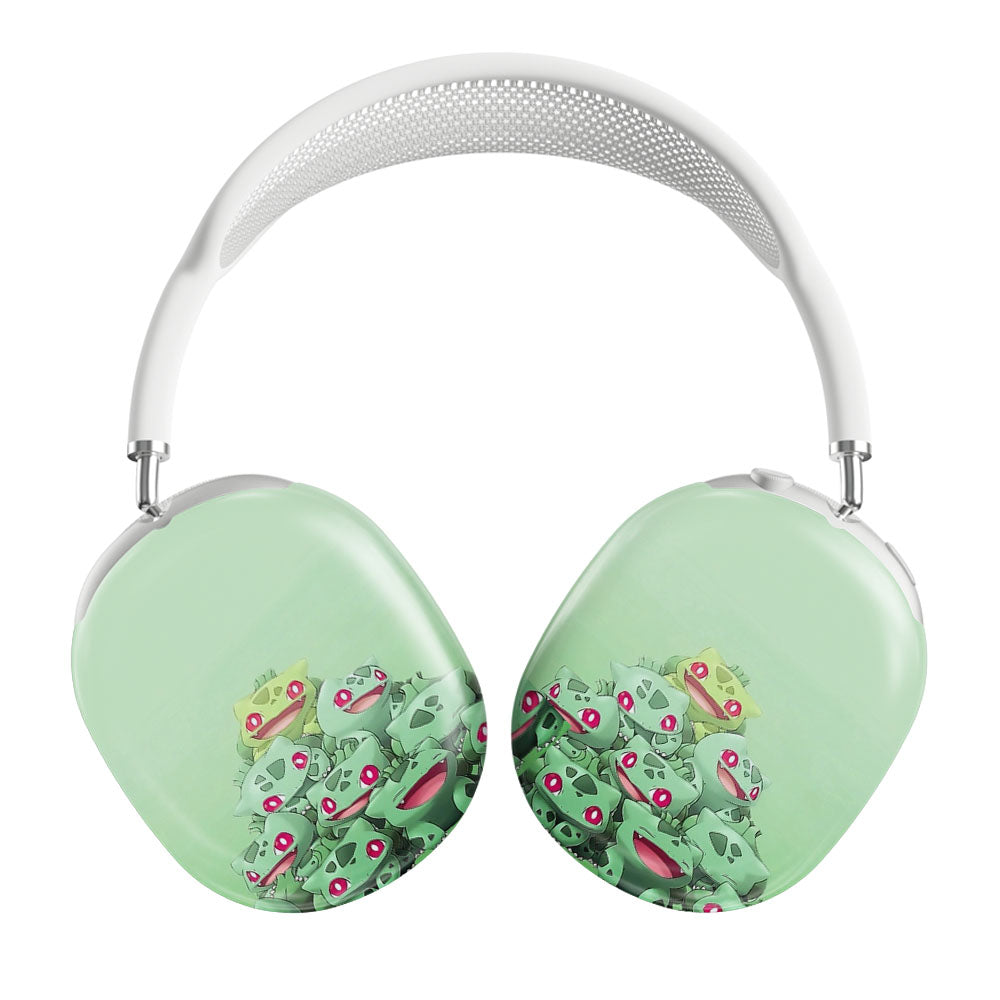 Bulbasaur Pokemon Green Collage Airpods Max Tough Case