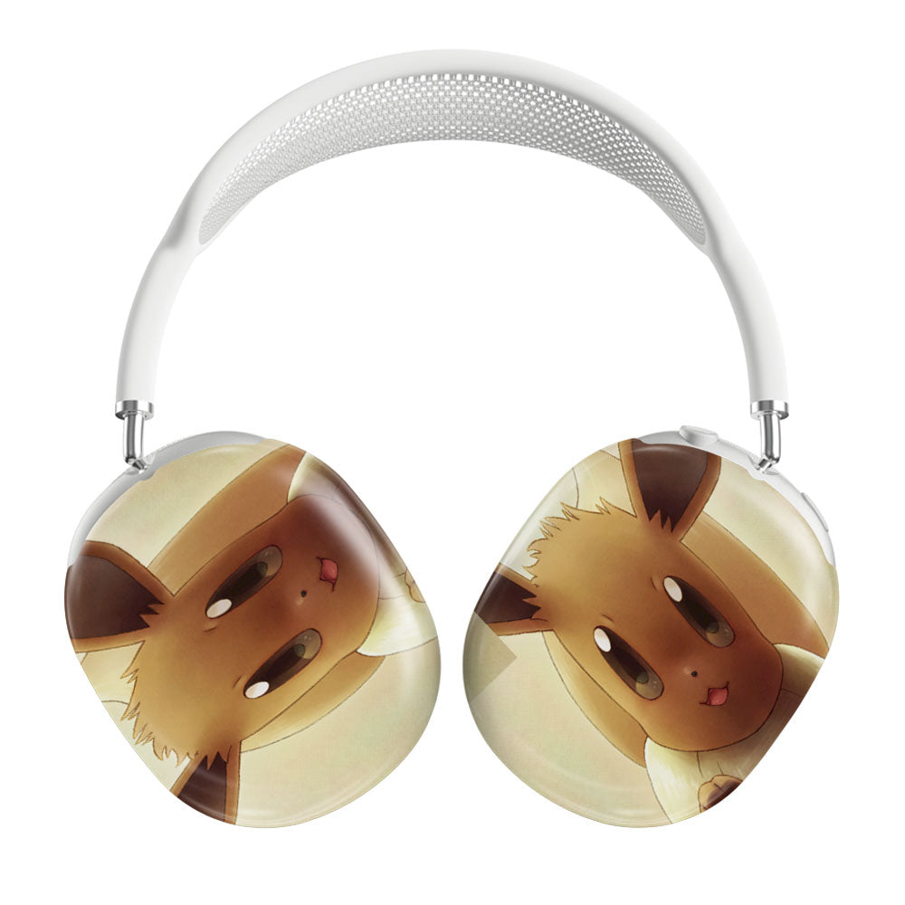 Cute Eevee Pokemon Art Airpods Max Tough Case