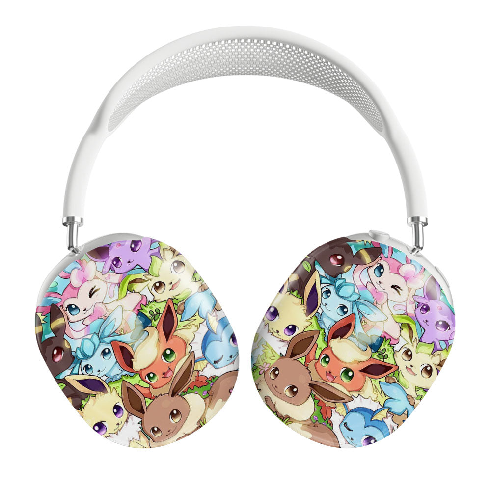Cute Eevee Pokemon Eeveelutions Airpods Max Tough Case