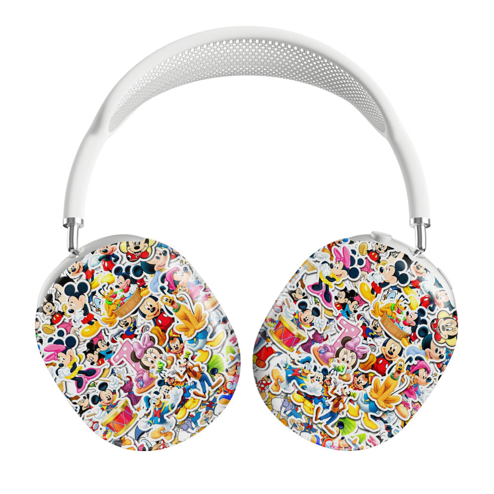 Disney Old Cartoon Mickey Minnie Mouse Donald Duck Pluto Goofy Airpods Max Tough Case