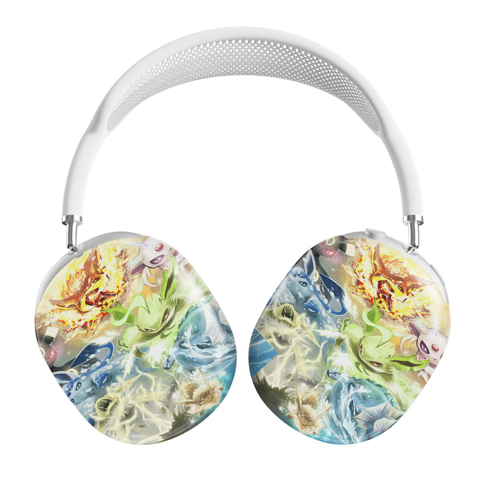 Eevee Pokemon Evolution Wallpapers Airpods Max Tough Case