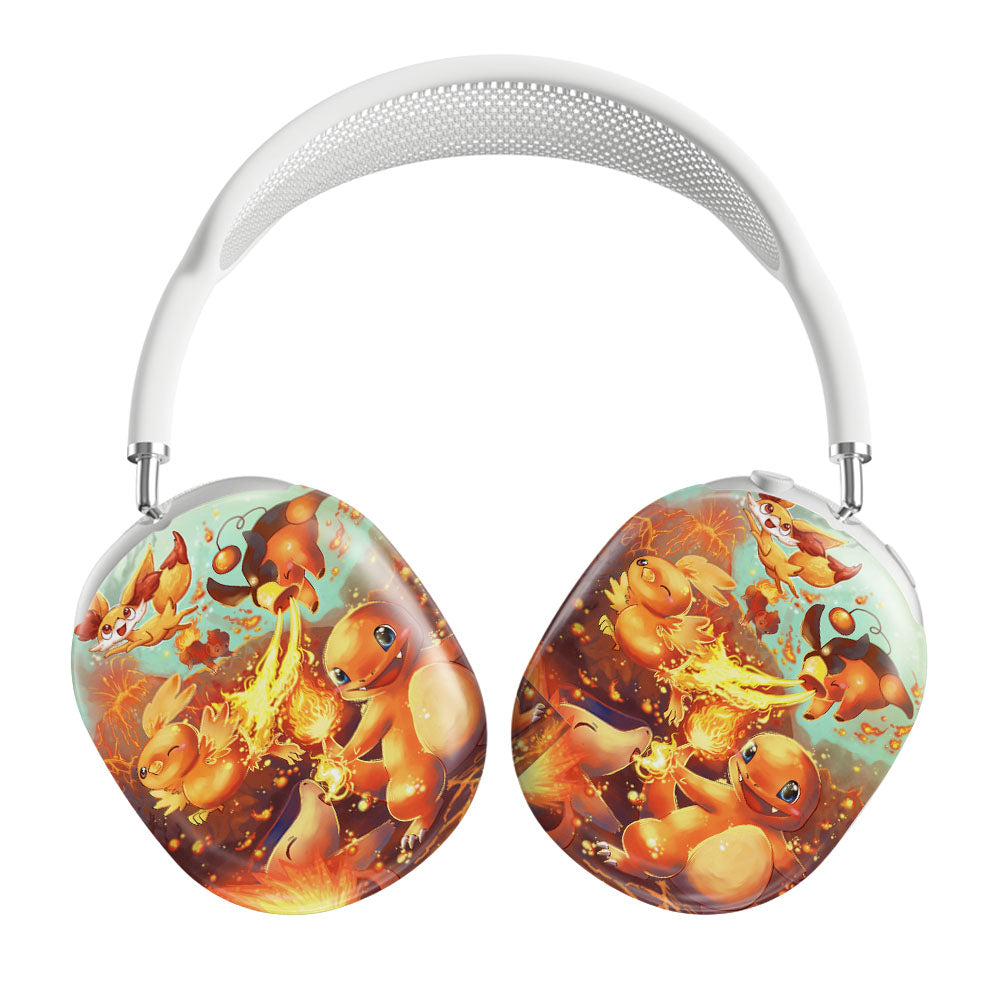 Fire Starters Pokemon Airpods Max Tough Case
