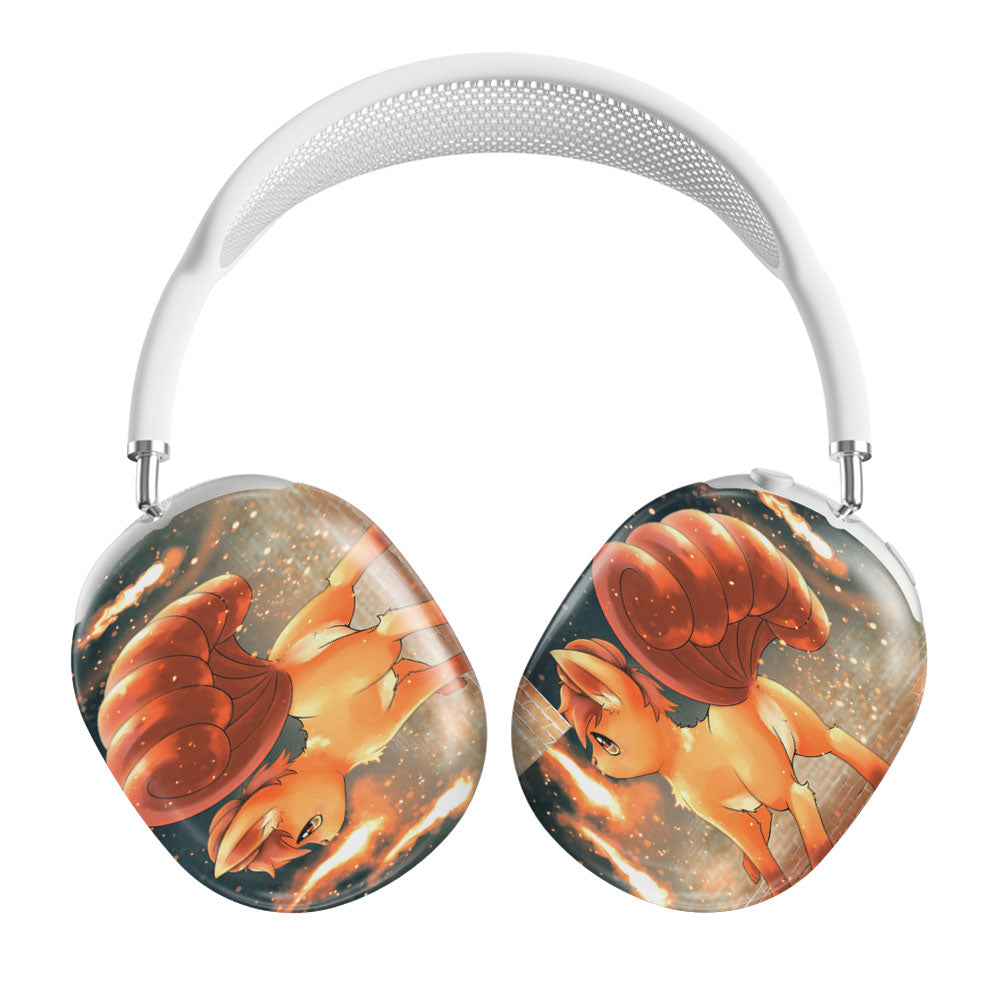 Flame Vulpix Pokemon Airpods Max Tough Case