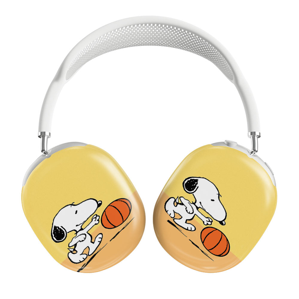 Funny Snoopy Play Basket Airpods Max Tough Case